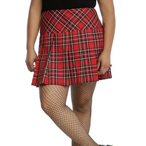 Royal Bones by Tripp Plaid Skirt
